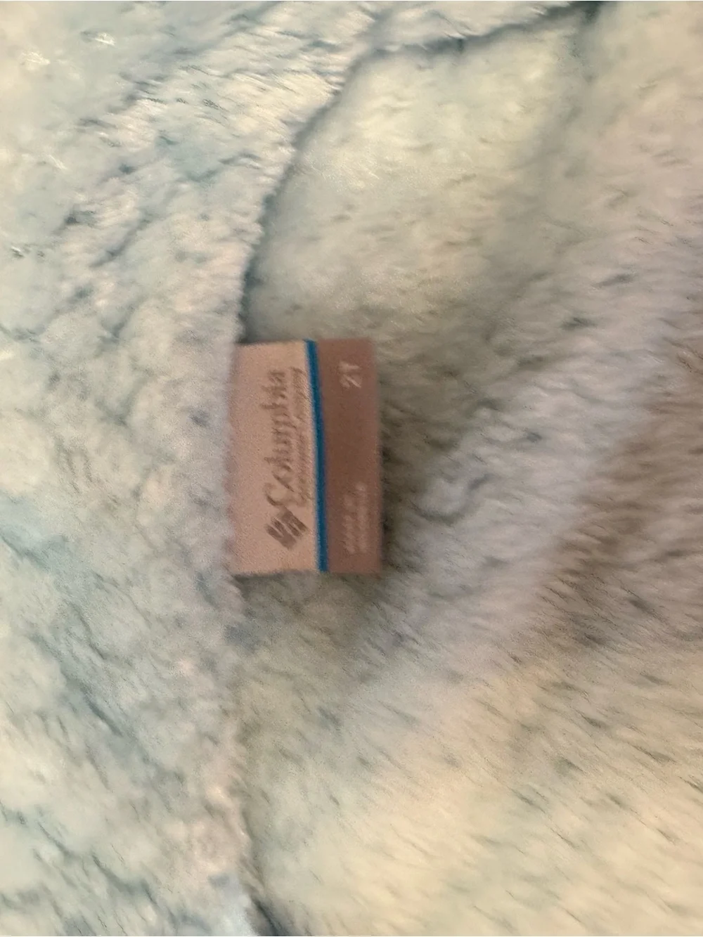 Carter's Pale Blue Plush Sherpa Jacket